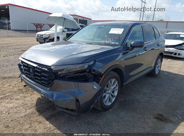 5J6RS4H76SL004155 2025 HONDA CR-V Gray წინა მარცხენა ხედი სამი მეოთხედიდან