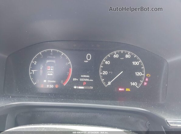 5J6RS4H76SL004155 2025 HONDA CR-V Gray უკანა სავარძლების ხედი