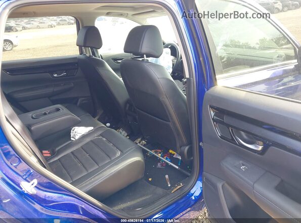 5J6RS4H79RL002233 2024 HONDA CR-V Blue Widok naklejki z numerem VIN