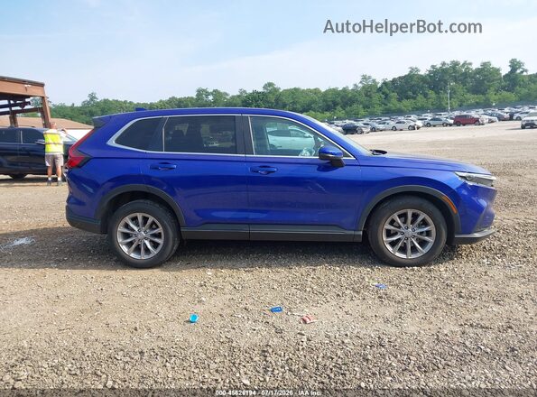 5J6RS4H79RL002233 2024 HONDA CR-V Blue Widok wnętrza z tyłu