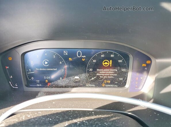 5J6RS4H79TL007181 2026 HONDA CR-V Red Instrument cluster view