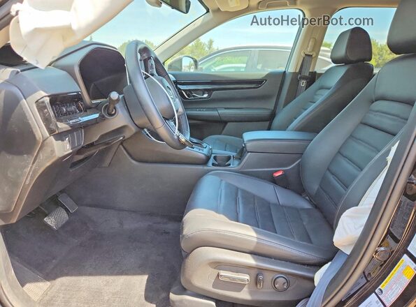 5J6RS4H7XSL013523 2025 HONDA CR-V Черный Вид салона спереди