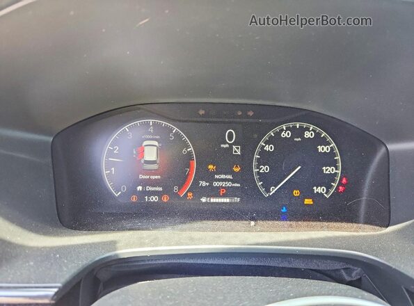 5J6RS4H7XSL013523 2025 HONDA CR-V Черный Вид щитка приборов