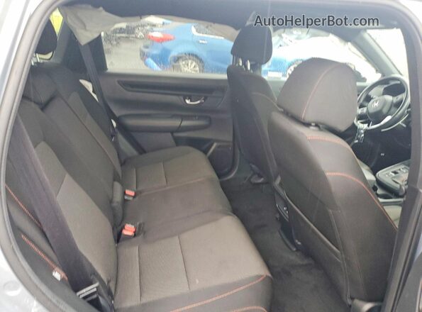 5J6RS5H52PL000390 2023 HONDA CR-V Gray Rear seats view