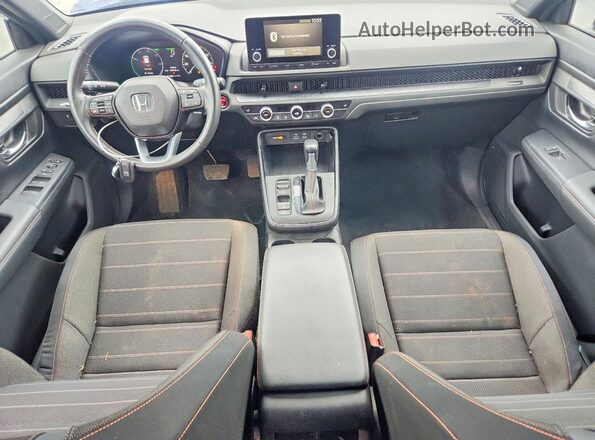 5J6RS5H55RL003917 2024 HONDA CR-V Blue Вид панелі приладів