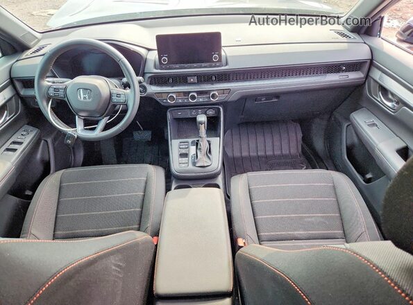 5J6RS5H5XSL003661 2025 HONDA CR-V Blue Vista del salpicadero