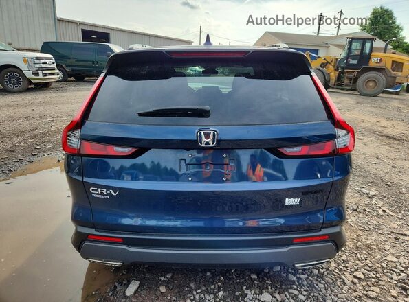 5J6RS5H5XSL003661 2025 HONDA CR-V Blue Vista trasera