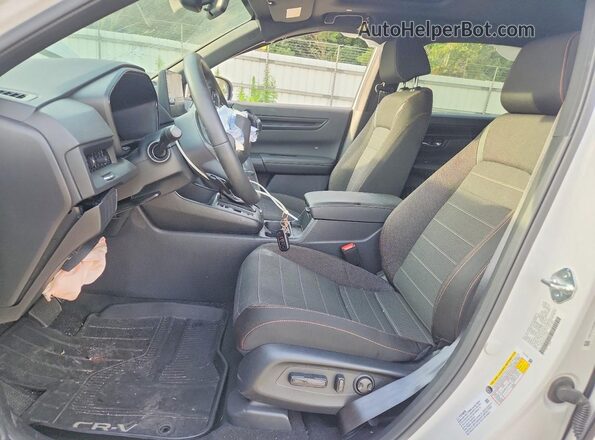 5J6RS5H5XTL012801 2026 HONDA CR-V White Front interior view