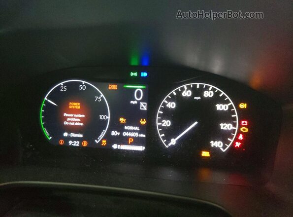 5J6RS5H83SL001986 2025 HONDA CR-V Gray Widok zestawu wskaźników