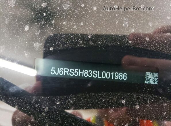 5J6RS5H83SL001986 2025 HONDA CR-V Gray Widok wnętrza 360 stopni