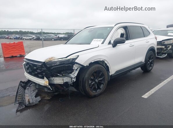5J6RS5H83SL005861 2025 HONDA CR-V White Առջևի ձախ երեք քառորդ տեսարան