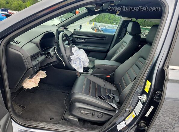 5J6RS5H85SL015811 2025 HONDA CR-V Charcoal Widok wnętrza z przodu