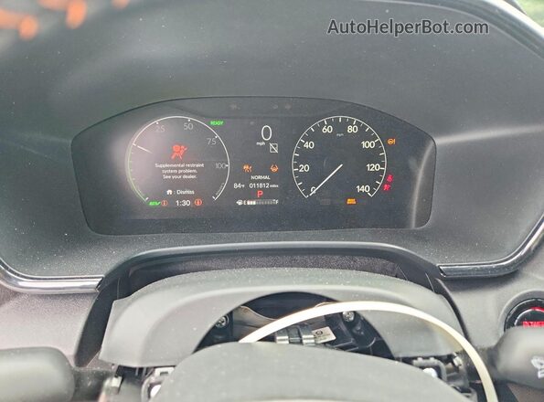 5J6RS5H85SL015811 2025 HONDA CR-V Charcoal Widok zestawu wskaźników