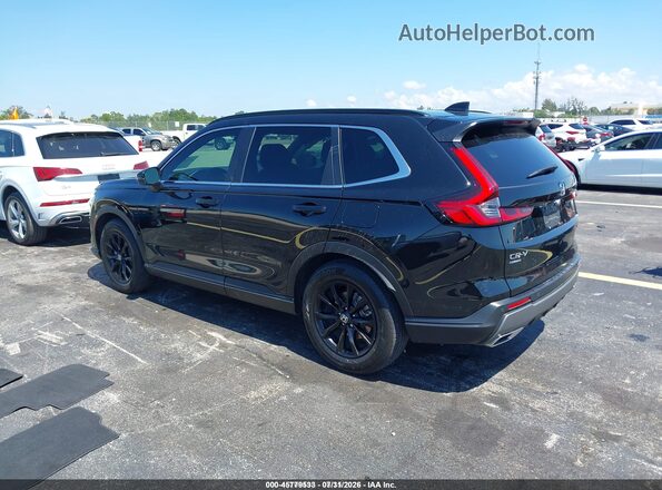 5J6RS5H8XSL016517 2025 HONDA CR-V Black Tył lewy