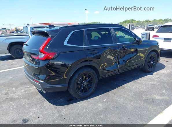 5J6RS5H8XSL016517 2025 HONDA CR-V Black Tył prawy