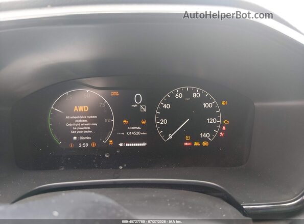 5J6RS6H50TL006947 2026 HONDA CR-V Синий Вид задних сидений