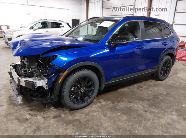 5J6RS6H57PL002271 2023 HONDA CR-V Blue Vista tres cuartos delantera izquierda