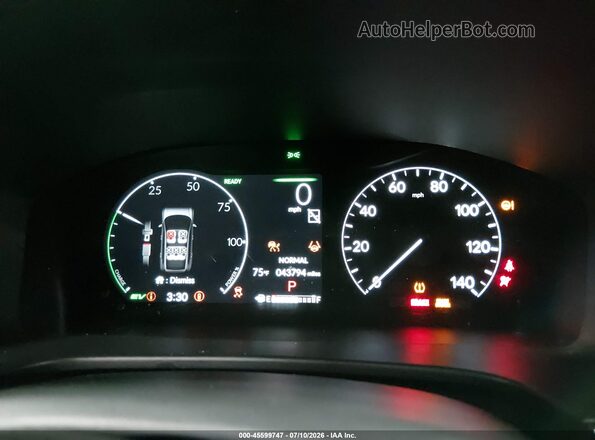 5J6RS6H57PL002271 2023 HONDA CR-V Blue Vista de los asientos traseros