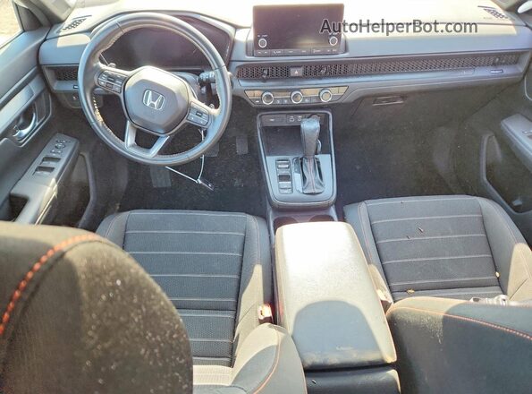 5J6RS6H5XPL002443 2023 HONDA CR-V White Widok deski rozdzielczej