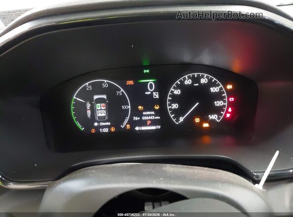 5J6RS6H81RL029317 2024 HONDA CR-V Dark Blue Вид задних сидений