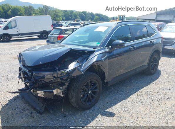 5J6RS6H81SL000678 2025 HONDA CR-V Black Vista tres cuartos delantera izquierda