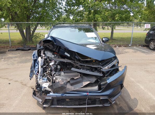 5J6RS6H89RL013317 2024 HONDA CR-V Blue Instrument cluster view