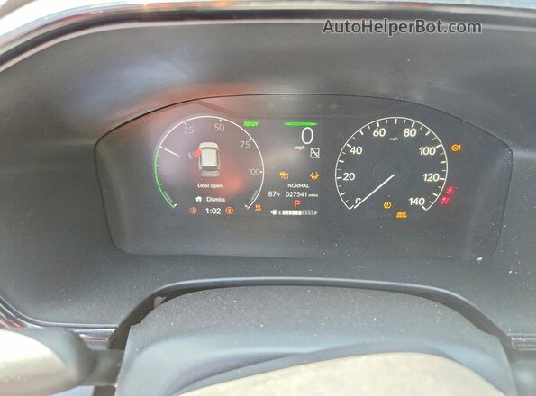 5J6RS6H89SL003098 2025 HONDA CR-V Red Սարքավորումների վահանակի տեսք