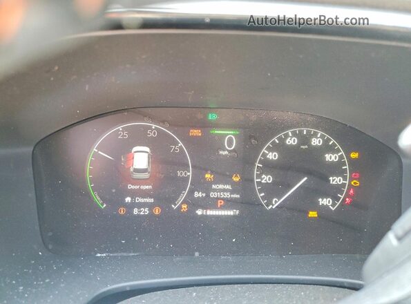 5J6RS6H91PL005864 2023 HONDA CR-V White Vista del cuadro de instrumentos