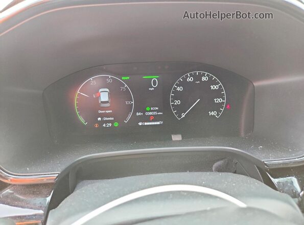 5J6RS6H91RL005687 2024 HONDA CR-V Gray Vista del cuadro de instrumentos