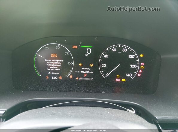 5J6RS6H94SL030153 2025 HONDA CR-V Белый Вид задних сидений