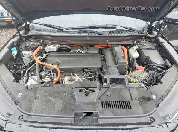 5J6RS6H95SL001535 2025 HONDA CR-V Black ძრავის განყოფილების ხედი