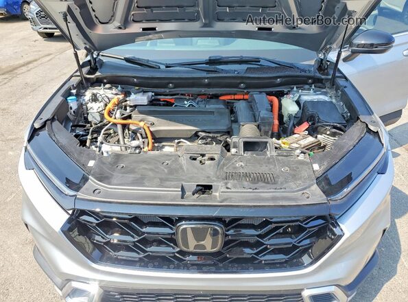 5J6RS6H96PL006573 2023 HONDA CR-V Серебряный Вид задней части салона
