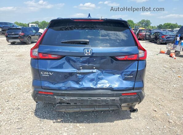 5J6RS6H96RL032884 2024 HONDA CR-V Blue უკანა ხედი