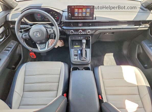 5J6RS6H96RL033307 2024 HONDA CR-V White Առջևի վահանակի տեսք