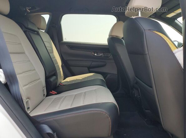5J6RS6H98PL005666 2023 HONDA CR-V White Widok wnętrza z tyłu