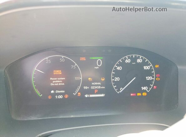 5J6RS6H98RL034703 2024 HONDA CR-V Серый Вид щитка приборов