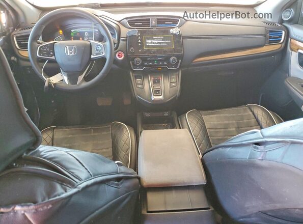 5J6RT6H57NL019968 2022 HONDA CR-V Silver Вид панелі приладів