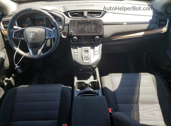 5J6RT6H57NL047673 2022 HONDA CR-V White Dashboard view