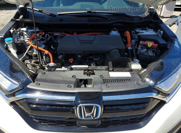 5J6RT6H57NL047673 2022 HONDA CR-V White Engine compartment view