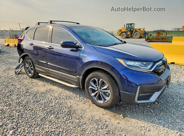 5J6RT6H57NL048385 2022 HONDA CR-V Blue Передня права чверть