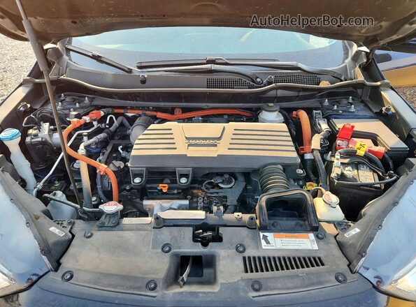 5J6RT6H57NL048385 2022 HONDA CR-V Blue Вид підкапотного простору