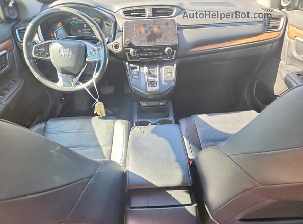 5J6RT6H83NL022277 2022 HONDA CR-V Black Widok deski rozdzielczej