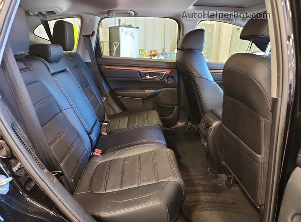 5J6RT6H83NL049639 2022 HONDA CR-V Black უკანა სალონის ხედი