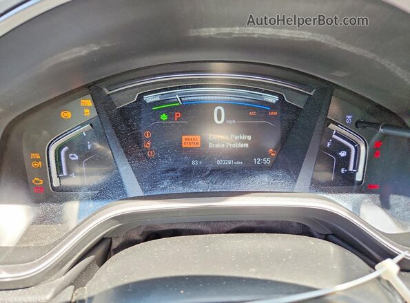 5J6RT6H85NL030896 2022 HONDA CR-V White Вид щитка приладів