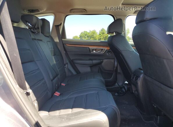 5J6RT6H86NL032656 2022 HONDA CR-V Gray Vista de los asientos traseros