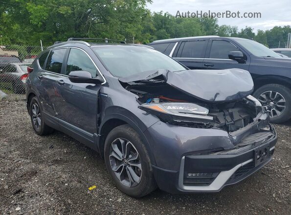 5J6RT6H86NL036660 2022 HONDA CR-V Серый Передняя правая четверть