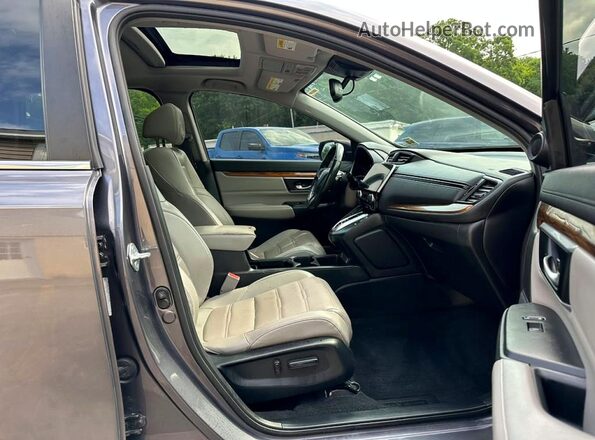 5J6RT6H87NL007149 2022 HONDA CR-V Gray Вид ззаду