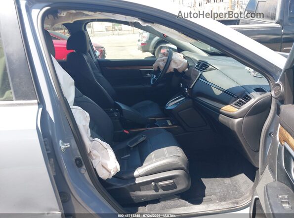 5J6RT6H95NL010253 2022 HONDA CR-V Blue Widok wnętrza z przodu
