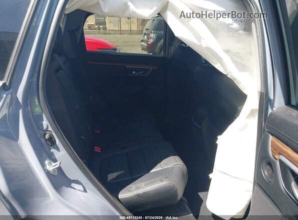 5J6RT6H95NL010253 2022 HONDA CR-V Blue Widok naklejki z numerem VIN