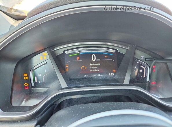 5J6RT6H95NL018854 2022 HONDA CR-V Black Instrument cluster view